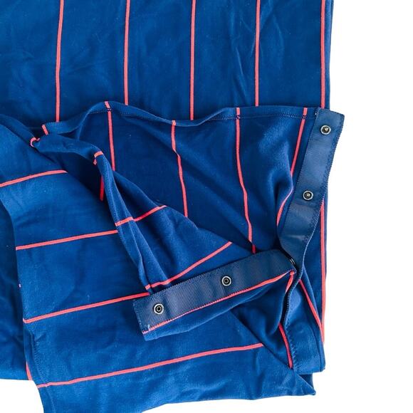 Lululemon Vinyasa Scarf Sailor Stripe Hero Blue Alarming Orange Rulu Syracuse SU - Picture 4 of 5